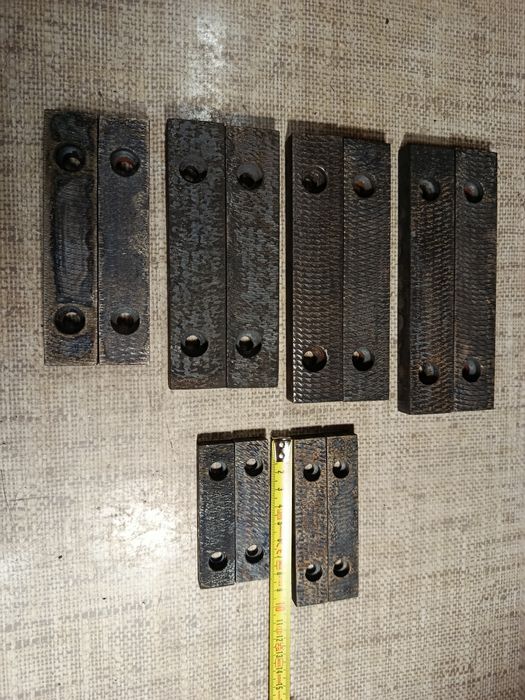 Imadło ślusarskie PRL szczęki 125mm