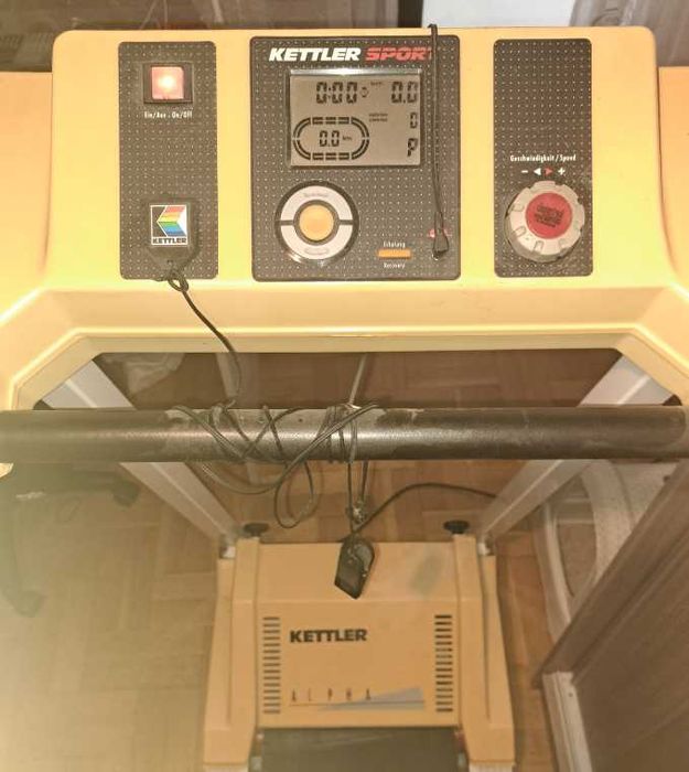 bieżnia kettler alpha, wioślarz gratis