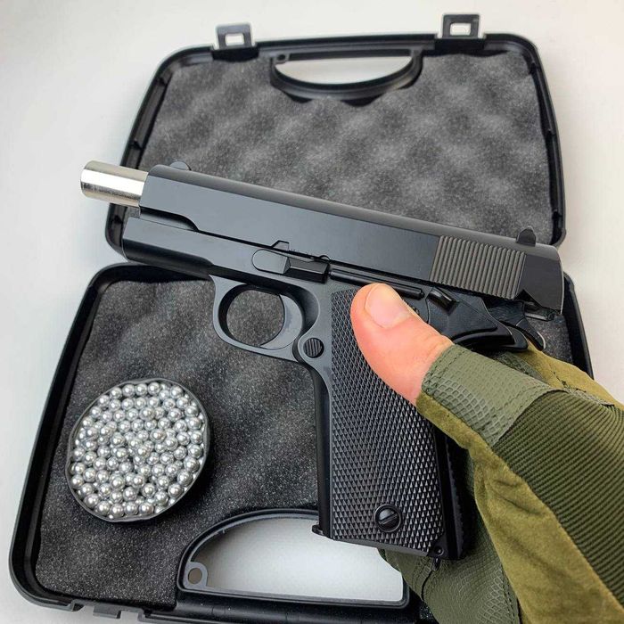 Іграшковий металевий пістолет Colt Кольт 1911 дитячий залізний