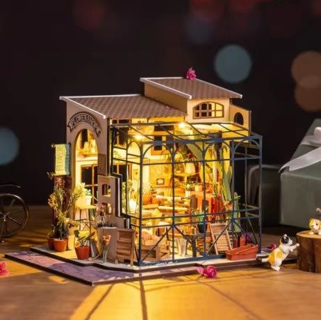Kit de Montagem Maquete Florista