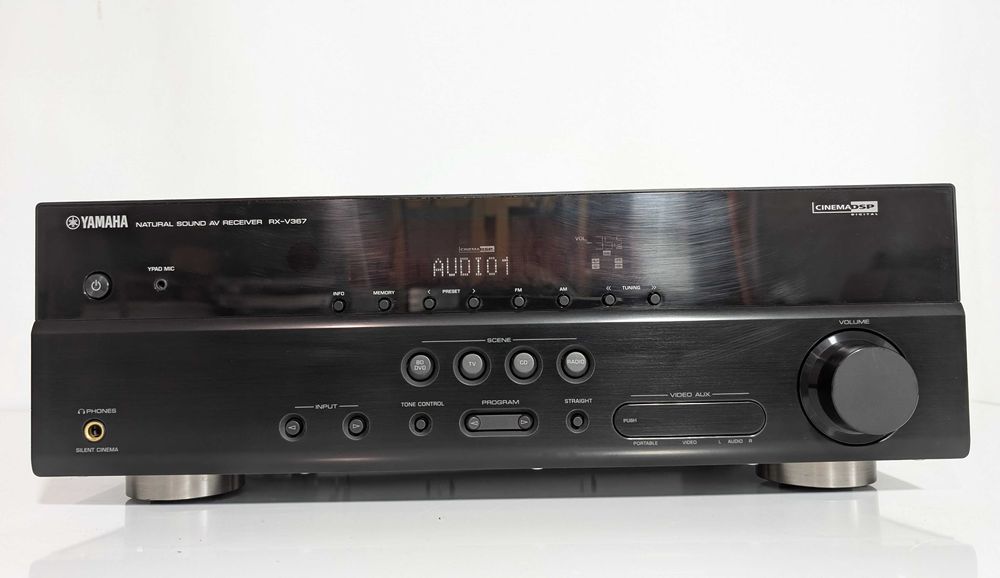 5.1 ресивер Yamaha RX-V367, має 110 Вт/канал/ HDMI/ ARC/3D/ ЦАП/ Dolby
