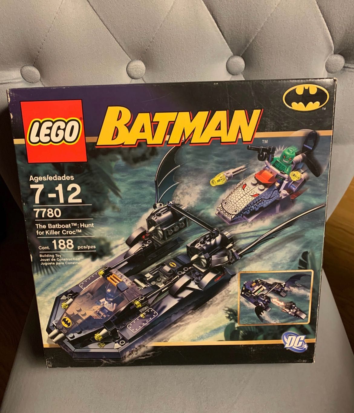 Lego Batman Unikat 7780 Poduszkowiec Batboat