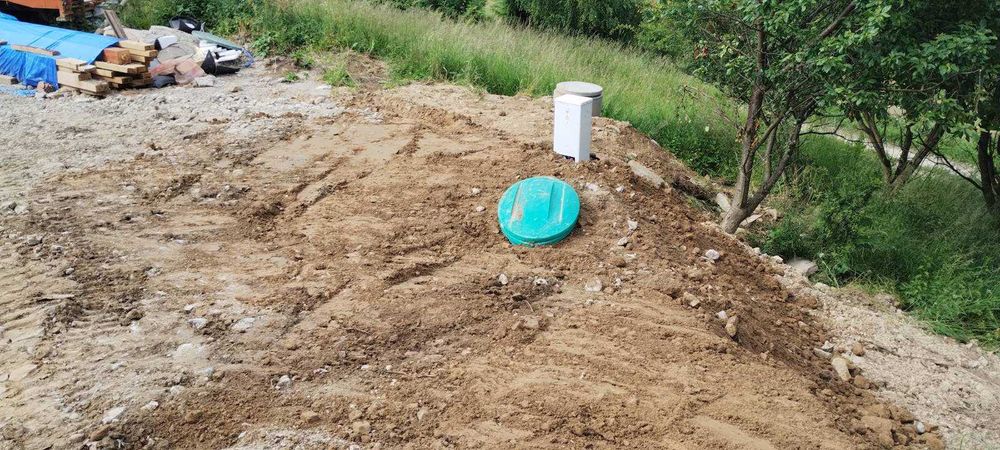 Przydomowa oczyszczalnia ścieków Delfin PRO 6 montaż