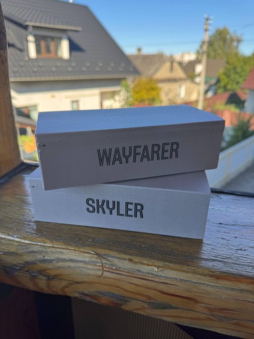RayBan Meta Transitions Wayfarer Gray, Жіночі Skyler Sapphire