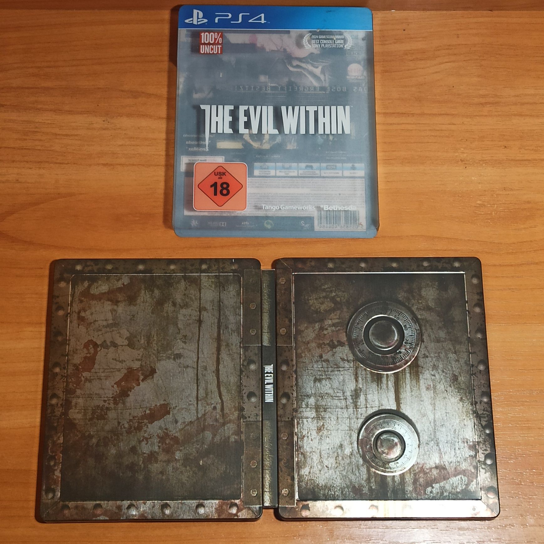 Рідкісні колекційні Steelbook диски The Evil Within 2 PS4 Edition