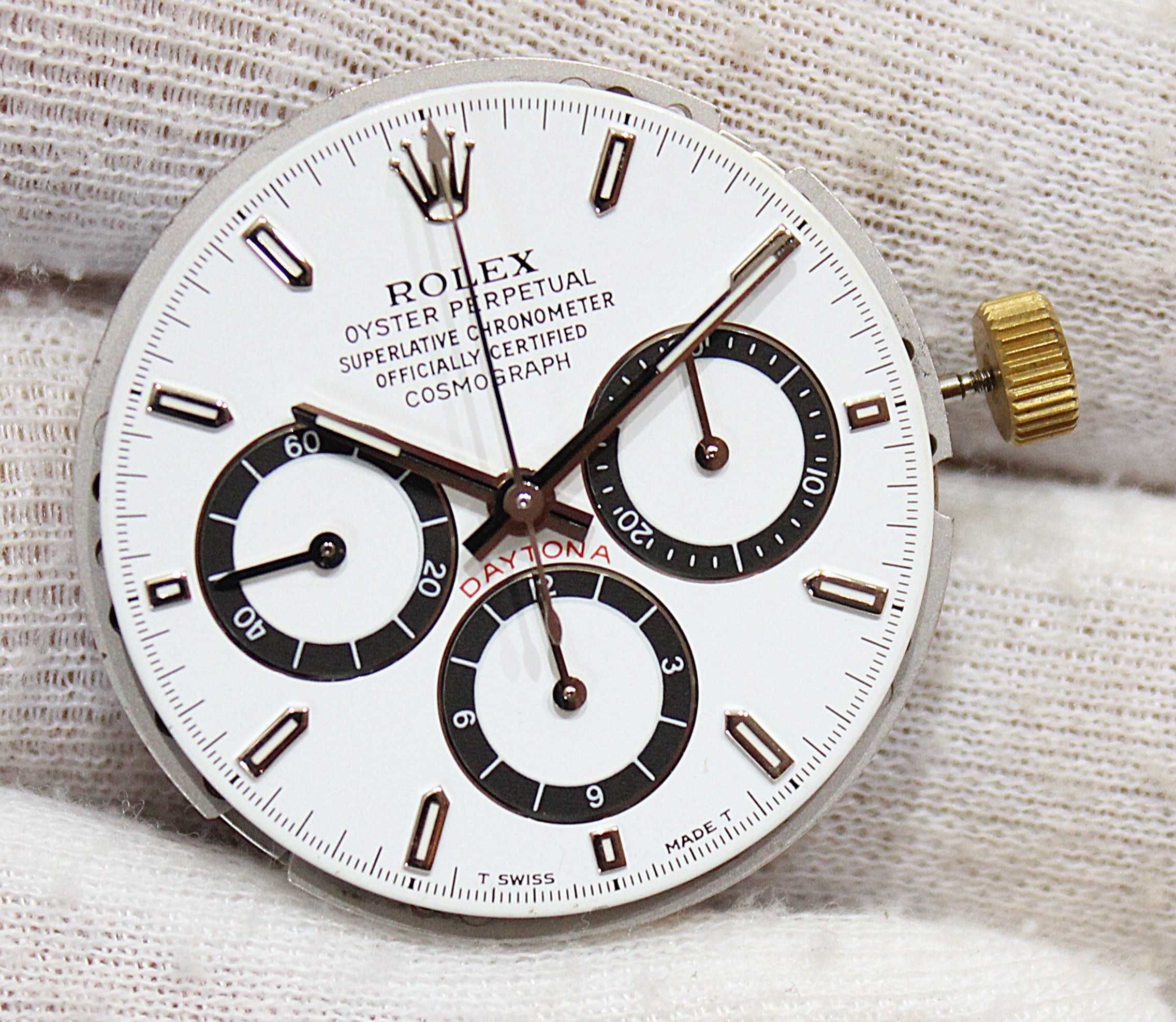 Rolex Daytona 16520 Movimento Relogio Cronografo +mostrador +ponteiros