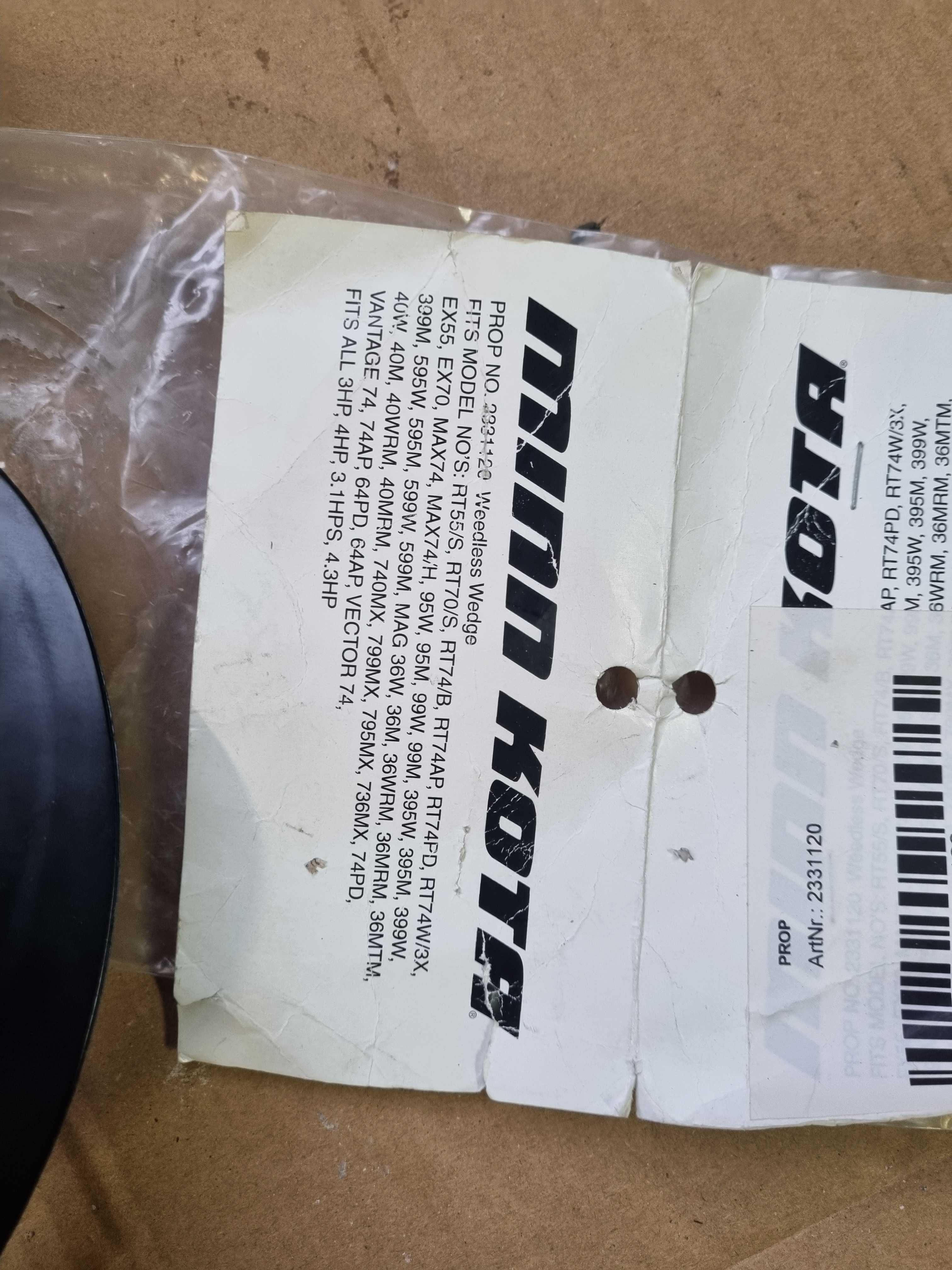 nowa śruba do silnika elektrycznego Minn Kota MKP 8 wedge