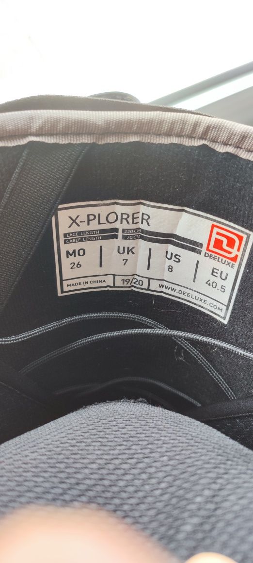 Botas Snowboard Deeluxe PF 40.5