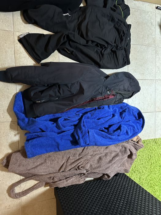 Casacos, camisas L e Xl