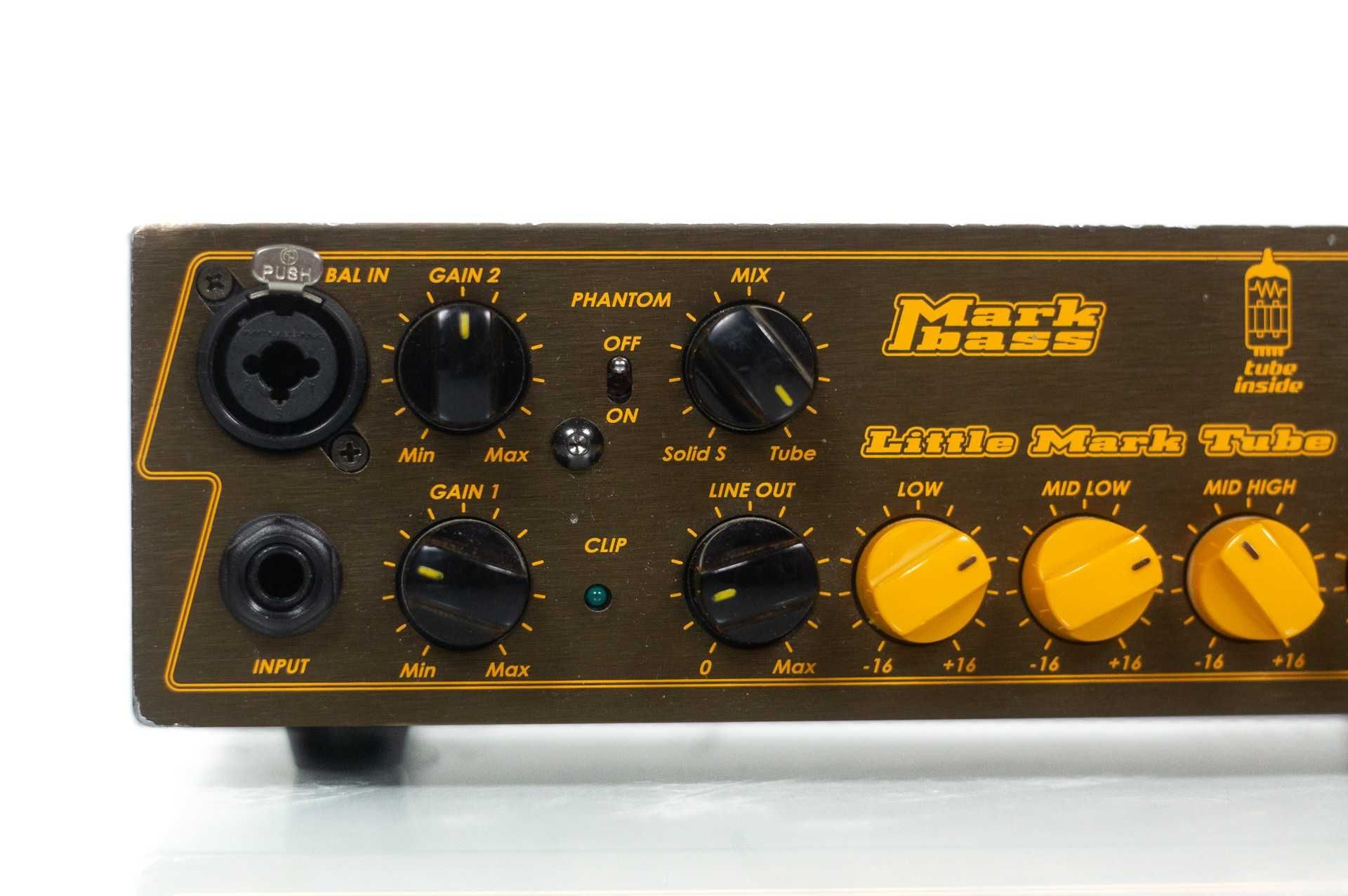 Markbass Little Mark Tube 500 lekki hybrydowy head basowy 500W zamiana