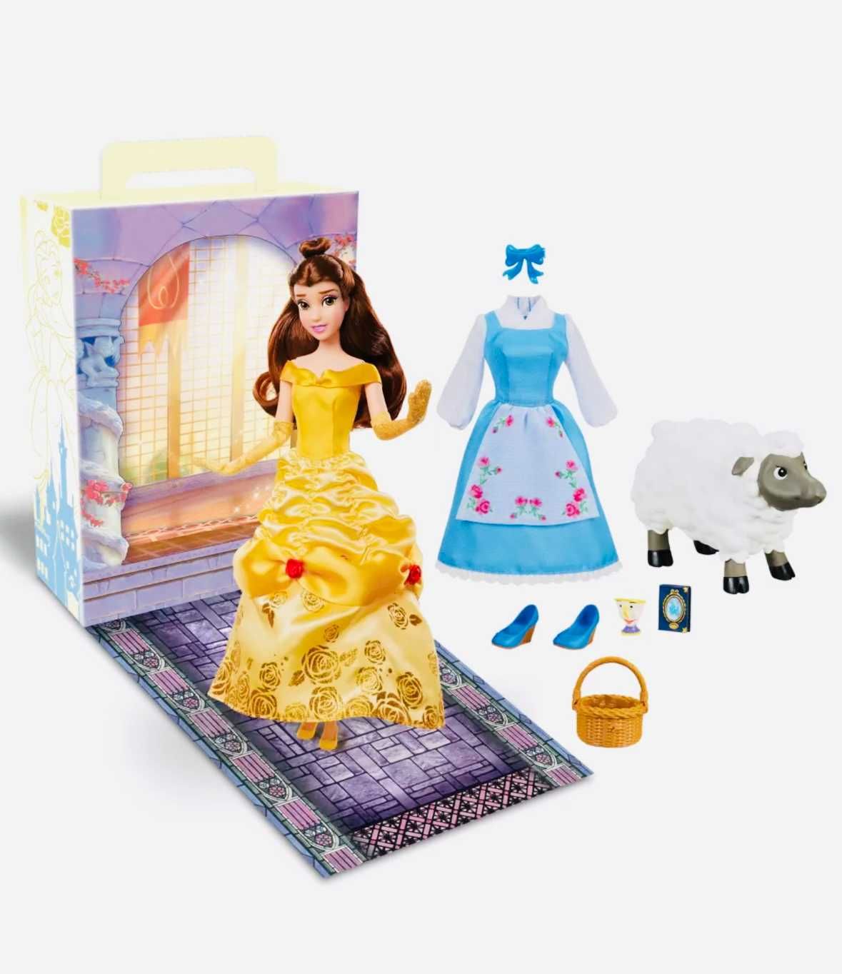 Ігровий набір-Лялька Белль-Красуня та Чудовисько Disney Story (НОВА)
