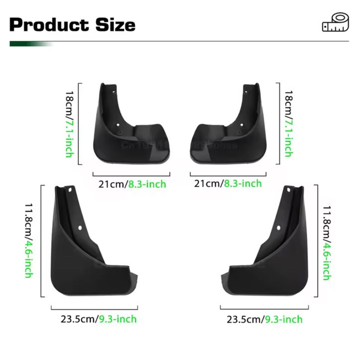 Бризговики Skoda Fabia 3 / Roomster 2015-2020