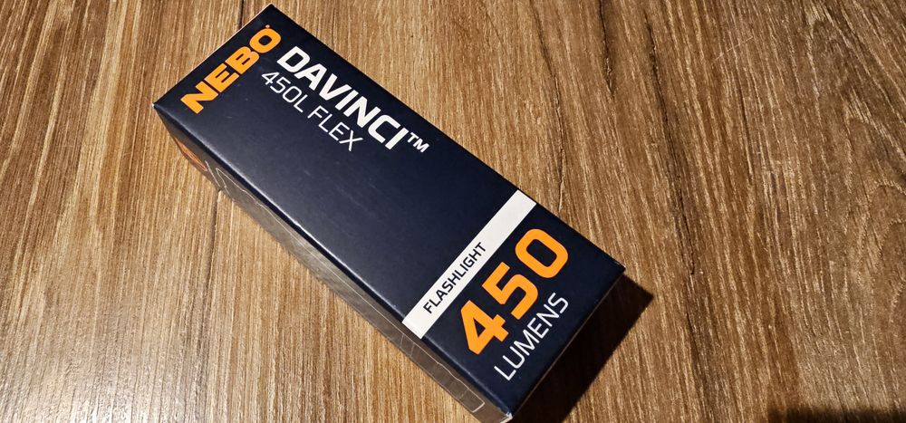 Latarka Nebo Davinci 450l flex 450 lumens rechargeable