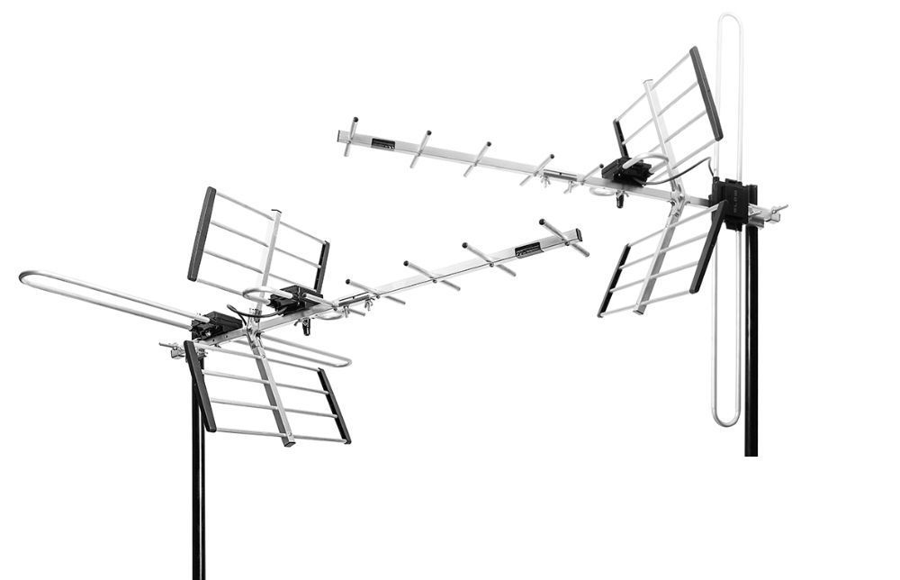 Antena kierunkowa TV naziemnej DVB-T VHF/UHF pasywna zewnętrzna ATD32S