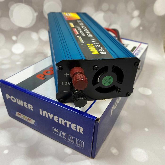 Інвертор перетворювач напруги 2000 Wat з 12 на 220