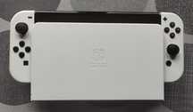 Nintendo Switch Oled White na gwarancji, stan idealny + FC24