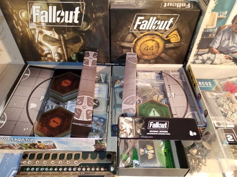 Настольная игра Fallout + все дополнения