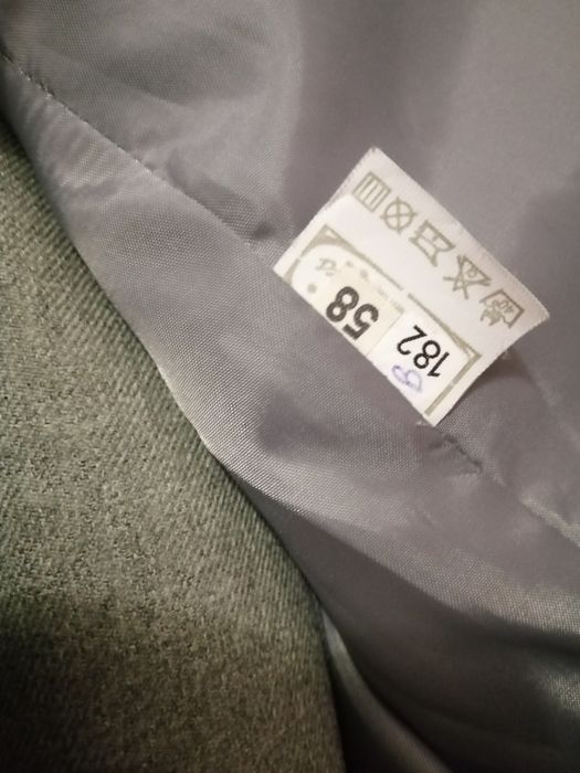 Garnitur męski dla dużego wysokiego Pana 58