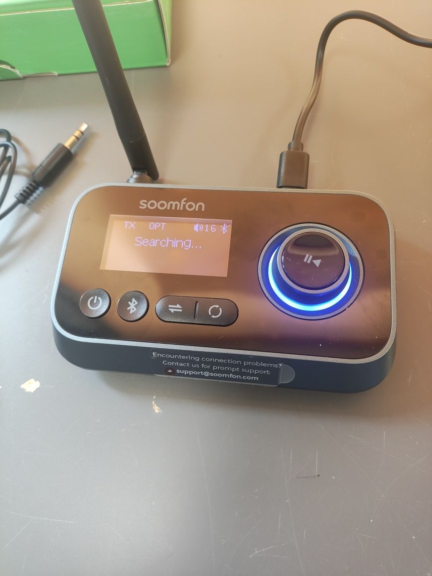 Adapter audio bluetooth 5.0 nadajnik - odbiornik