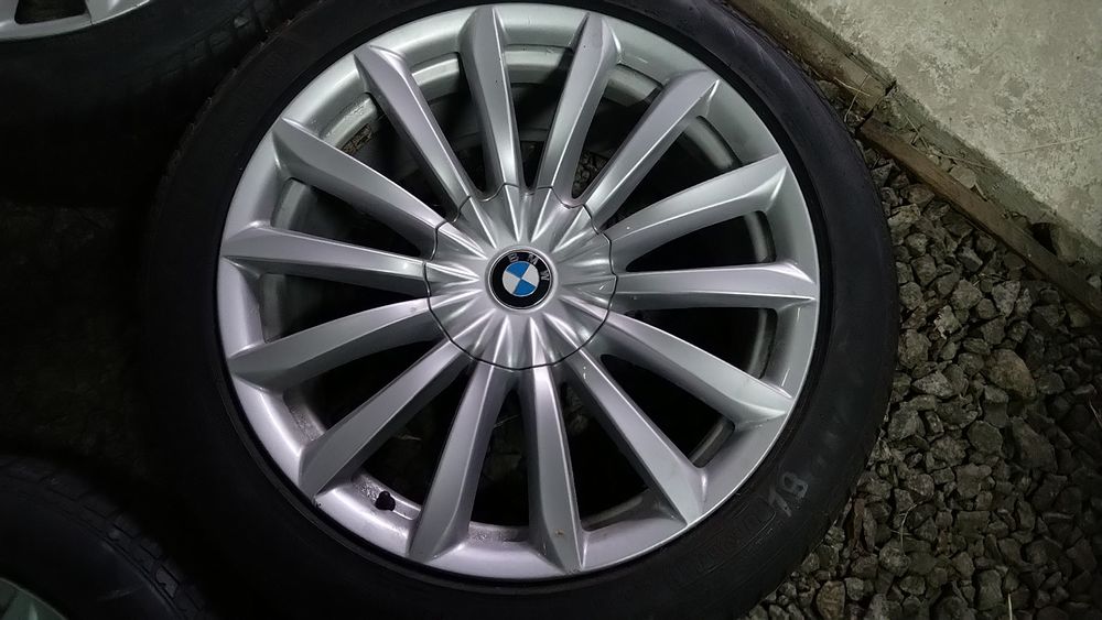 Koła zima org BMW 8.5x19 et25 + 245/45/19. 5x120 BMW 5/7
