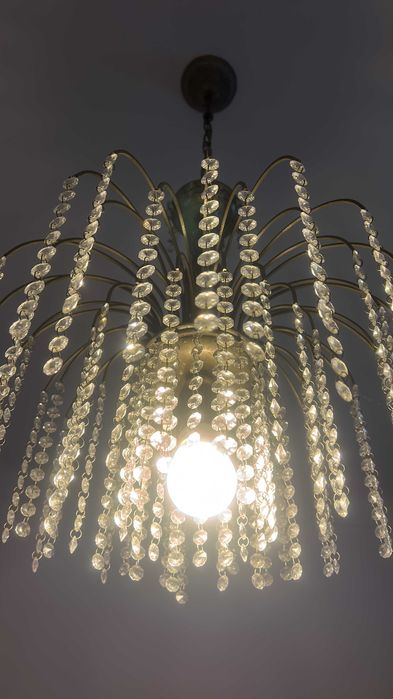 Candeeiro vidro vintage