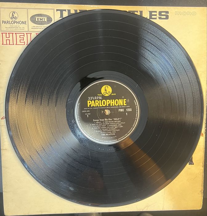 Платівка The Beatles Help 1 прес