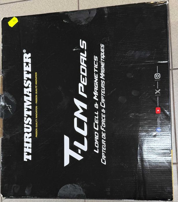 Pedały Thrustmaster T-LCM Pedals zgodne z kierownicami Thrustmaster