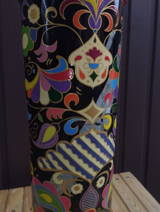 «Ексклюзивний розпис на тубусі від снаряду: ручна робота, орьнек»