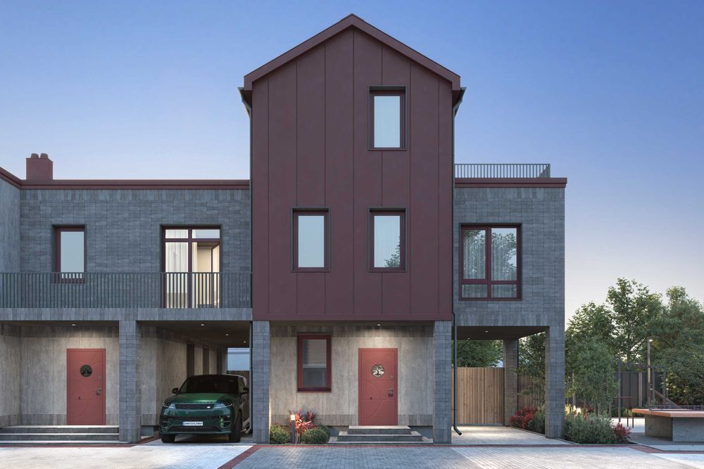 2-поверховий таунхаус з терасами. Софіївська Борщагівка