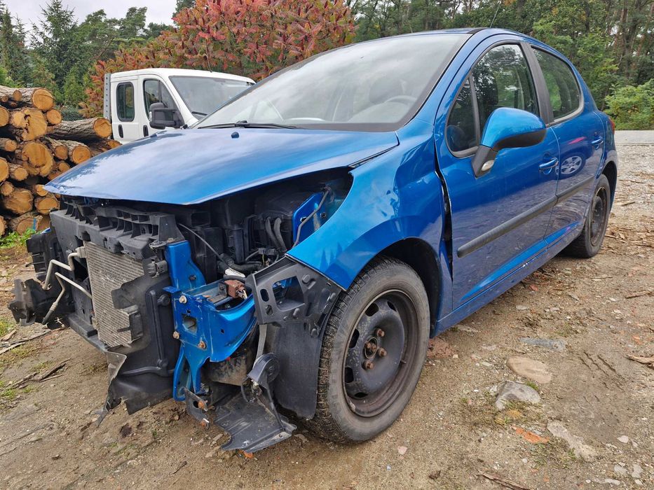 Peugeot 207 na części, maska , drzwi ,błotnik