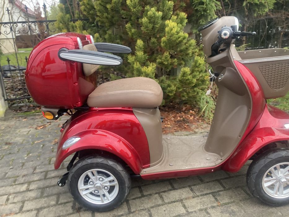 Wozek skuter elektryczny inwalidzki senior bateria litowo jonowa hit