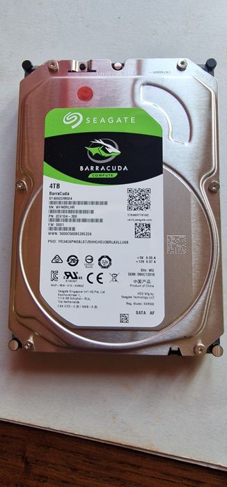 Disco interno Seagate Barracuda 4TB