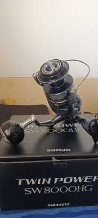 Carrete Shimano twinpower 8000 C HG