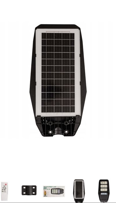 Lampa solarna 300w=3000w uliczna  Wyprzedaż