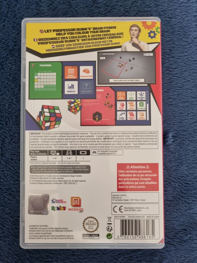 Popraw pamięć i koncentrację! Professor Rubik's Brain Fitness Switch!