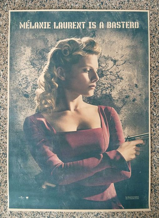 Poster - Mélanie Laurent (papel kraft, formato A3)