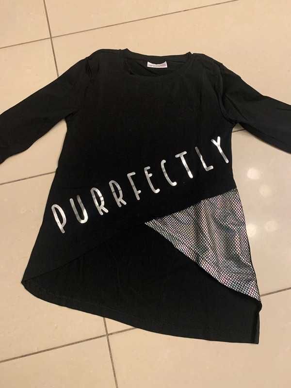Paka dla dziewczynki bluza spodnie róż cekiny Snoopy Zara r. 128