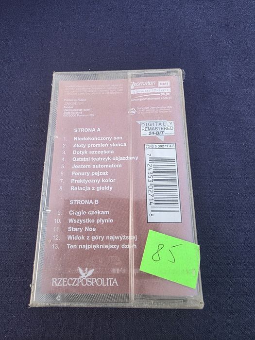 Kaseta magnetofonowa nowa Exodus