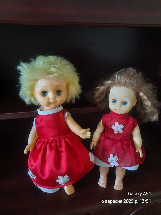 Лялька,кукла"брюнетка і блондинка