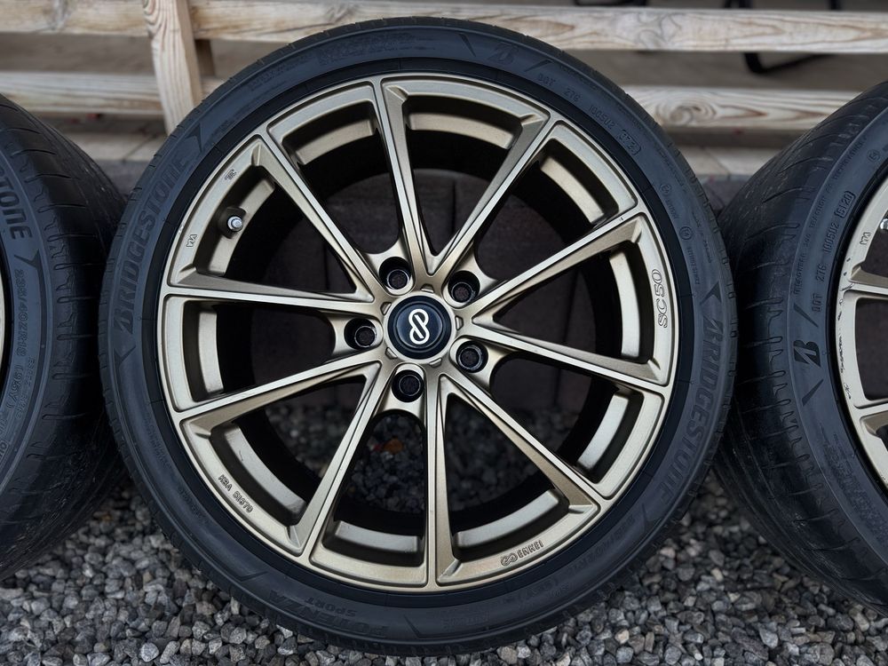 Felgi Koła 18 5x120 *Enkei* BMW Opel + Opony Bridgestone