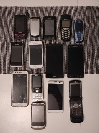 Samsung, Nokia, LG, Siemens, Motorola, HTC