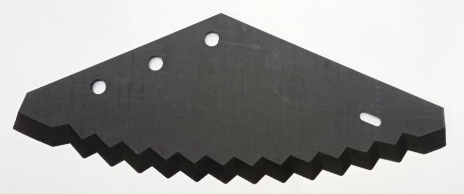 Nóż do paszowozu 560x250x6 uniwersalny otwór 19,5mm Hartowany