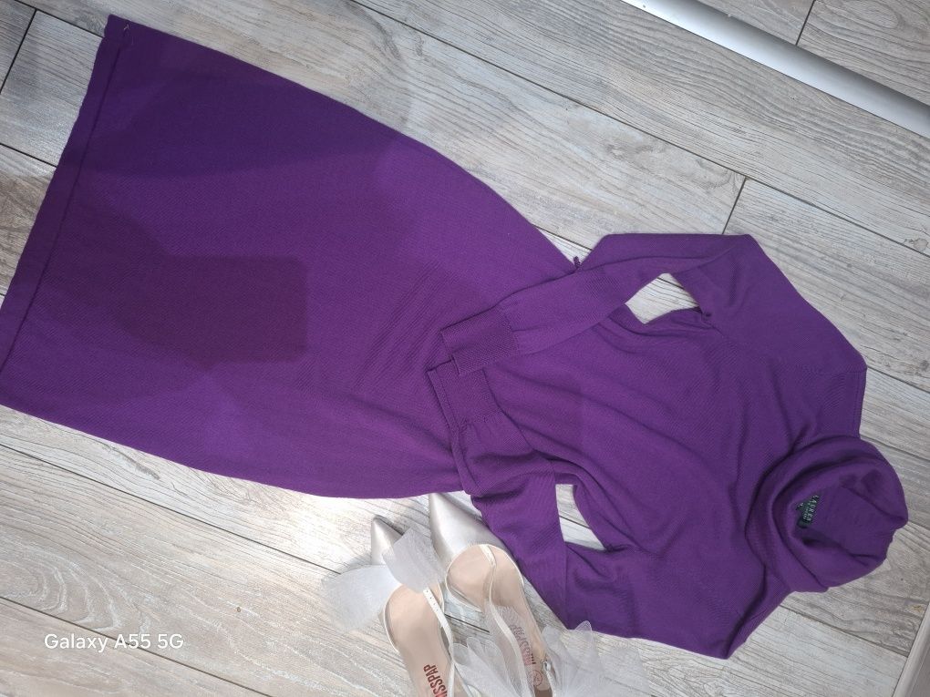 Sukienka Lauren Ralph Lauren 100%merino wool