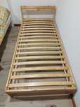 Estrutura de cama + ripado ikea