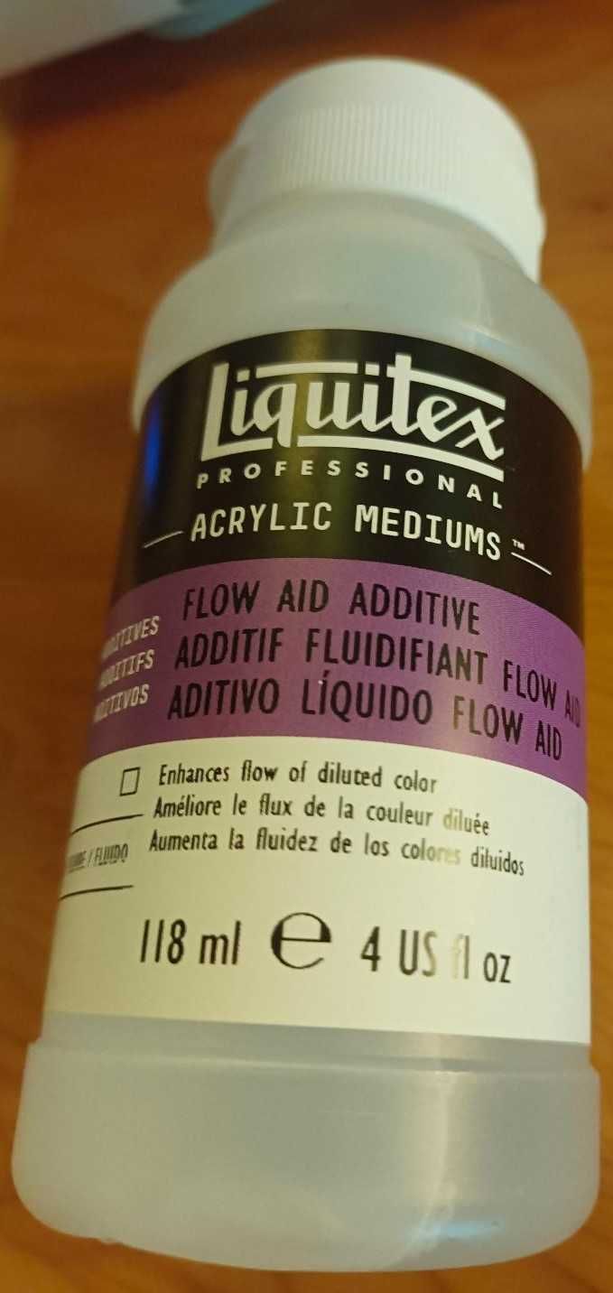 Medium do farb akrylowych Flow-Aid, Liquitex 118ml x 6