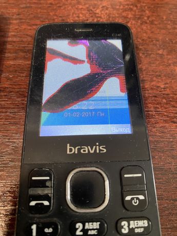 Бравис Bravis С241 битый экран но работает все