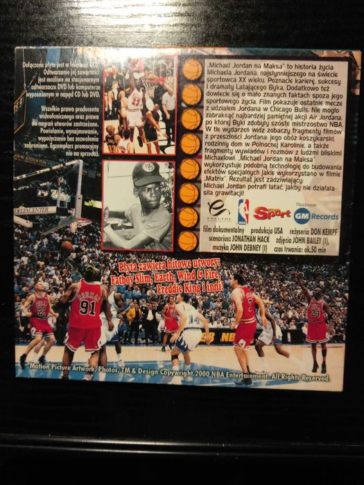 Płyta Video CD Michael Jordan Na Maksa