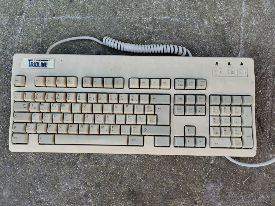 Klawiatura Vintage TrioLine Key Tronic Model E05002gr