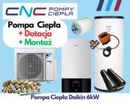 pompa ciepła Daikin Altherma 6kW cały zestaw z montażem Autoryzowany