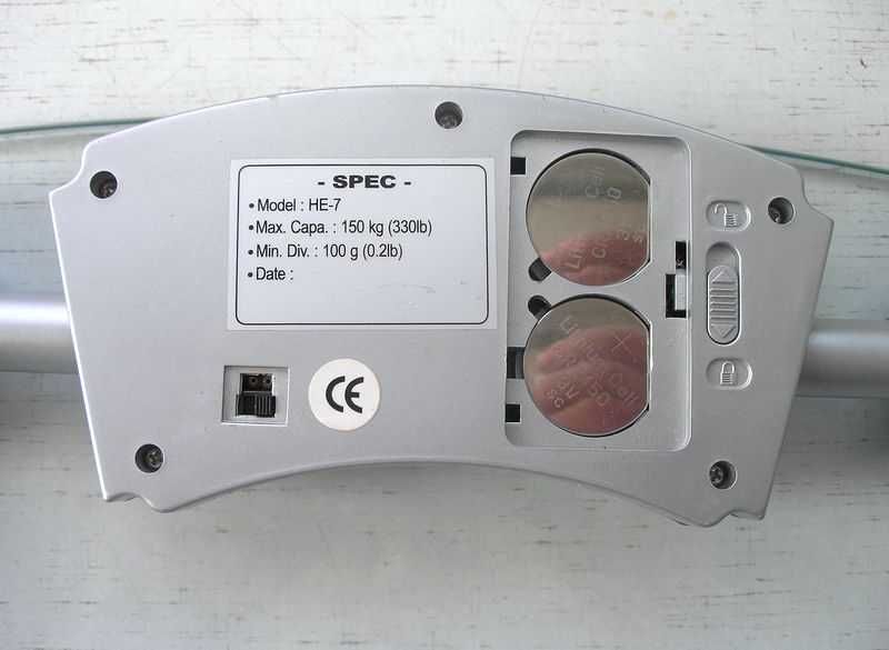 Весы электронные напольные